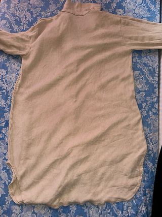 Camisa beige talla única nueva