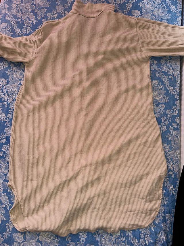 Camisa beige talla única nueva