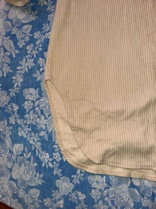 Camisa beige talla única nueva