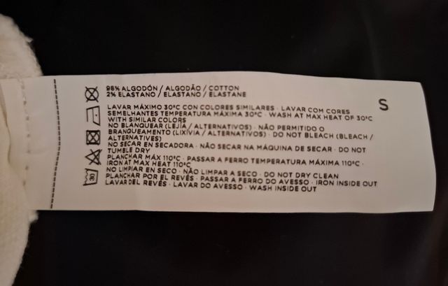 Falda tejana marfil Talla S