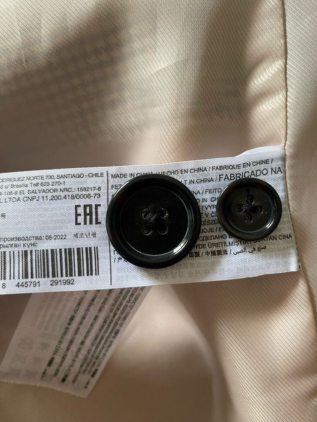 Blazer cruzada Mango Talla XS