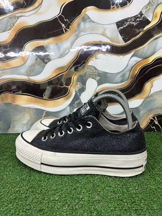 Converse Platform Nere Glitter Tg 35