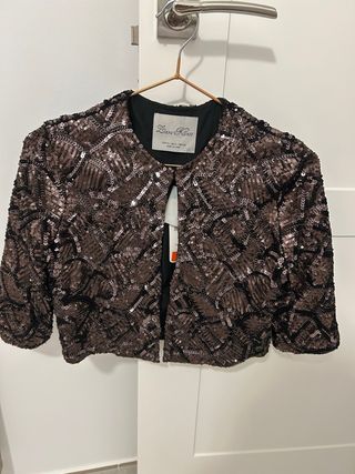 Chaqueta Zara lentejuelas S
