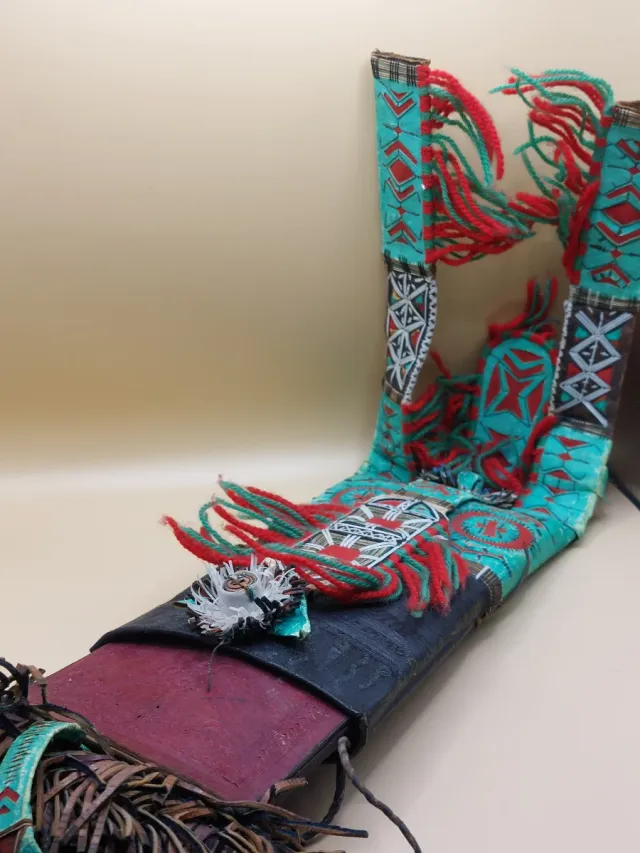 Carteira Tuareg Antiga dos Anos 1960