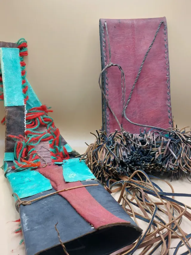 Carteira Tuareg Antiga dos Anos 1960