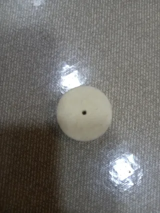 Rueda fieltro pulidora prótesis dental