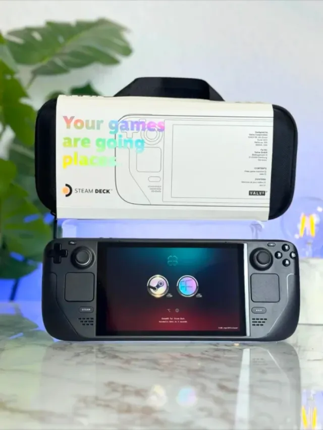 (DualBoot) Steam Deck 512gb 100%