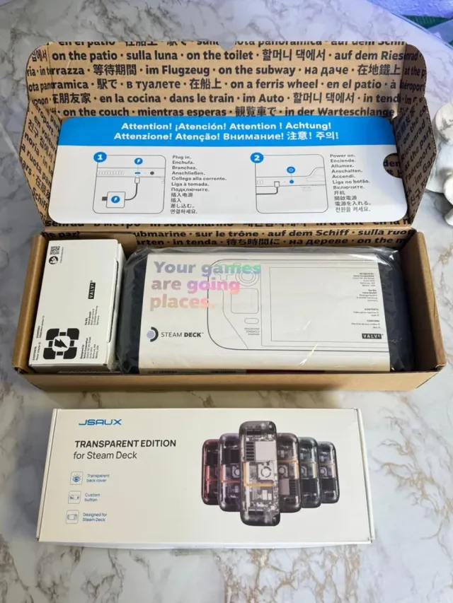 (DualBoot) Steam Deck 512gb 100%