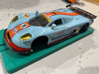 Mosler NSR Gulf Racing Slot Car