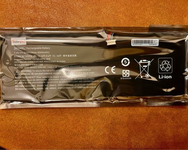 Batería nueva Batterytec SE04XL / SE04XL1 para por