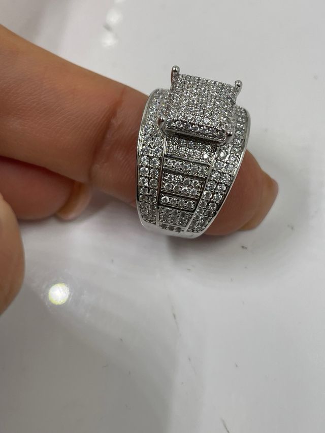 Anillo Plata con Circonitas