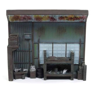 Christine Plymouth Fury con diorama de garaje 1/64