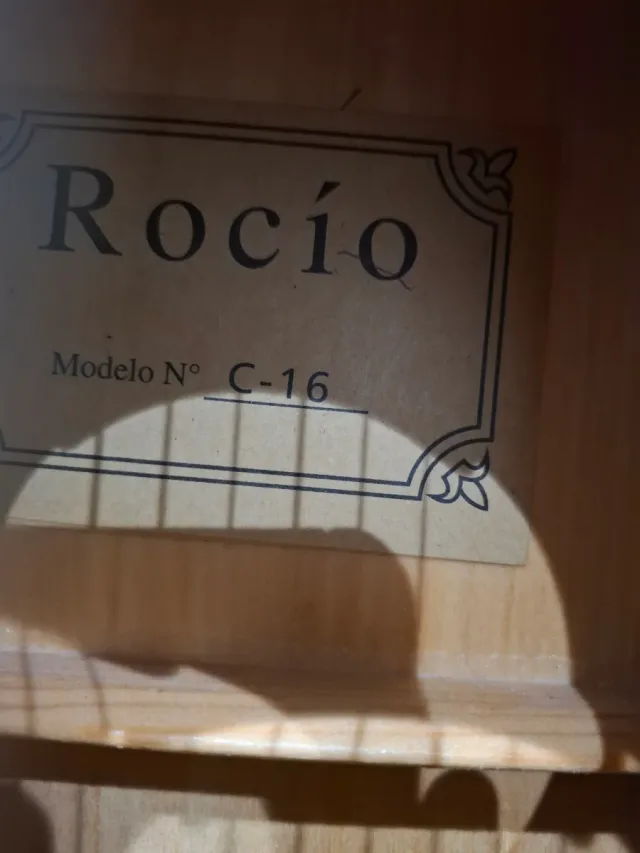 Guitarra Clásica Española Rocio
