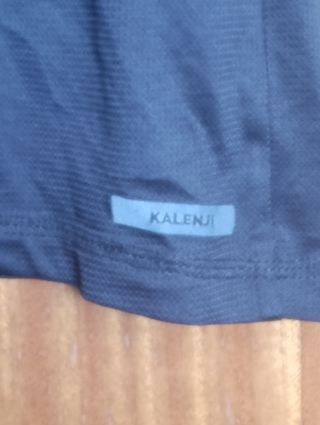 Camiseta running Kalenji Negra Talla XL