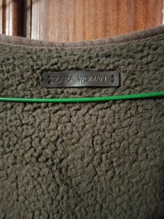 Chaqueta Zara Militar Verde
