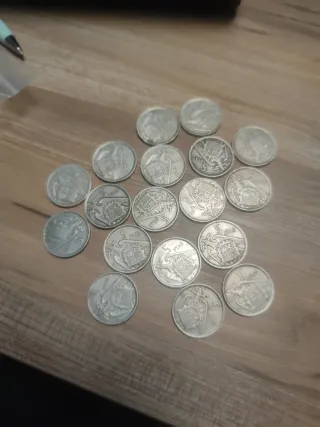 Monedas 5 Pesetas 1957