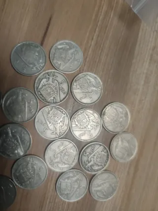 Monedas 5 Pesetas 1957