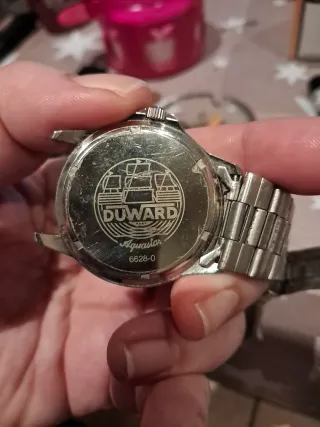 Reloj Duward Aquastar ref. 6628-0 Vintage