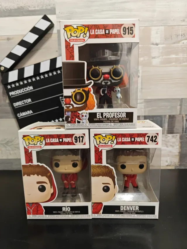 Lote Funko Pop La Casa de Papel