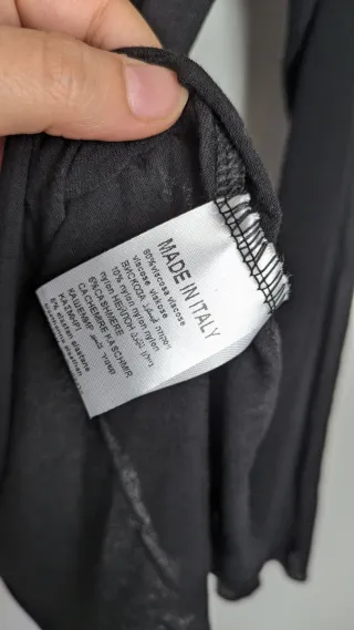 Misto Cashmere Maglia Lunga Made in Italy