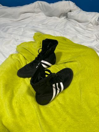 Zapatillas de boxeo Adidas negras