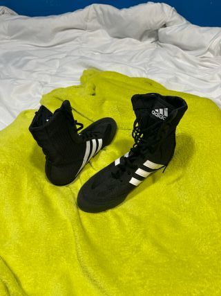 Zapatillas de boxeo Adidas negras