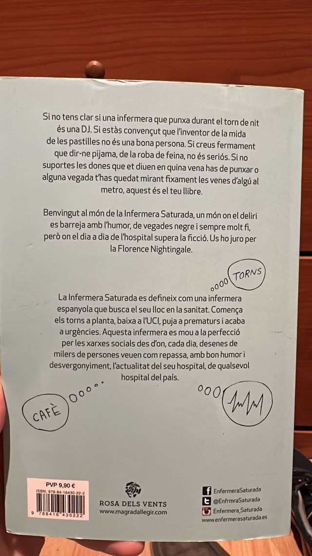 La vida és sèrum: Històries d'una infermera sat...
