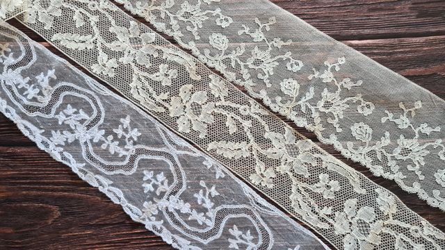 Lotto 3 pizzi antichi