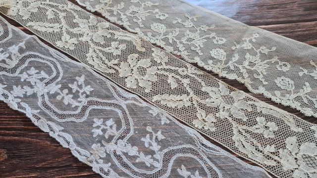 Lotto 3 pizzi antichi