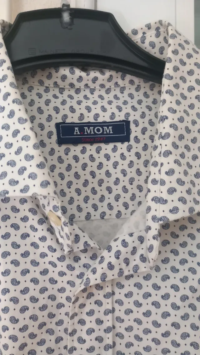 Camisa de hombre estampada