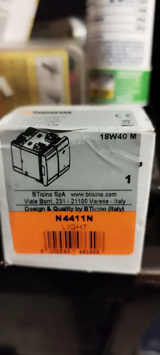 BTicino N4411N Dimmer Luce