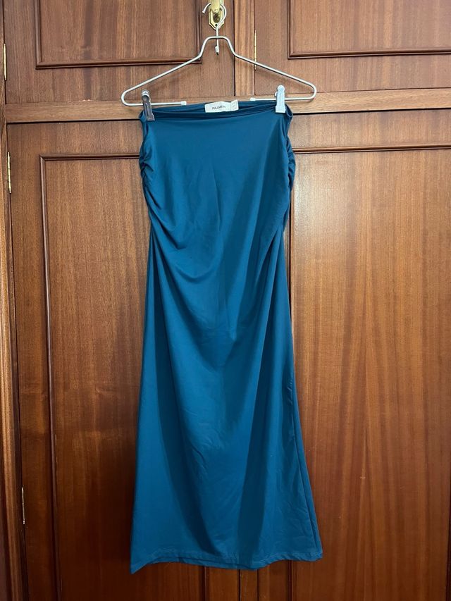 Falda Pull and Bear azul