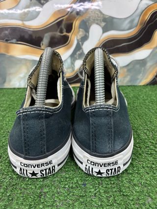 Converse nere bianche taglia 38