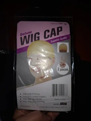 Peluca sintética marrón 18 pulgadas ,