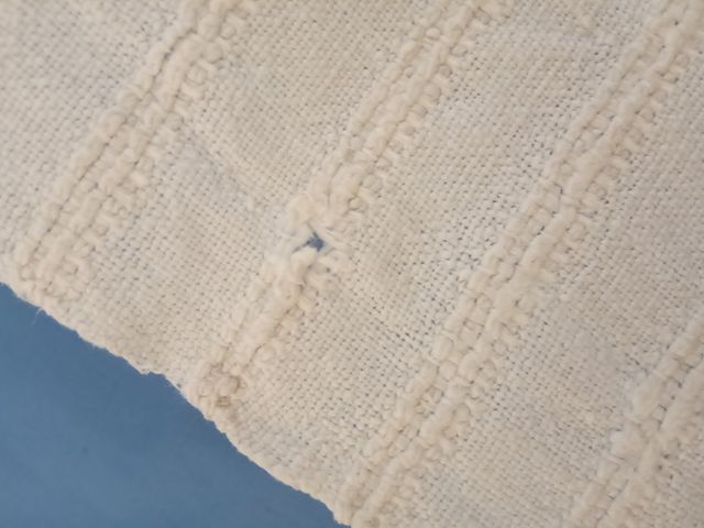 Pezzo di Lino Antico Tessuto a Telaio 70x200cm