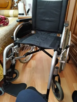 Silla de ruedas.