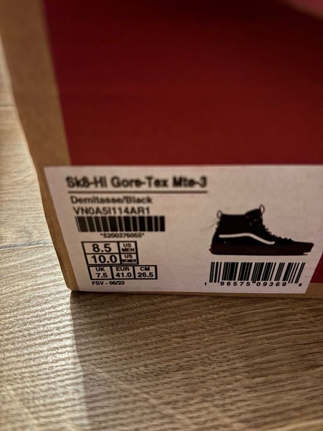 Botas Vans MTE Gore-Tex Talla 41