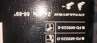 Desviador Shimano XTR FD-M9020 E-Type 2v