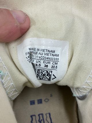 Converse All Star Verdi Taglia 36