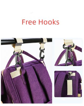 Mochila Pañalera Multifuncional con Moises