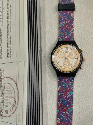 Swatch Chrono Vintage Paisley