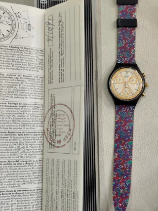 Swatch Chrono Vintage Paisley