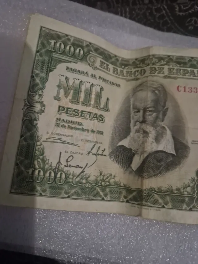 Billete 1000 Pesetas Banco de España 1951
