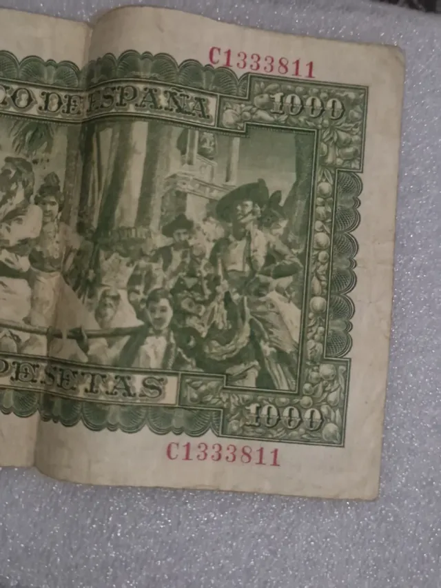 Billete 1000 Pesetas Banco de España 1951