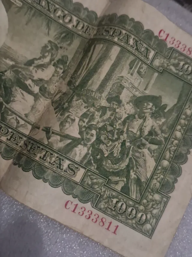 Billete 1000 Pesetas Banco de España 1951