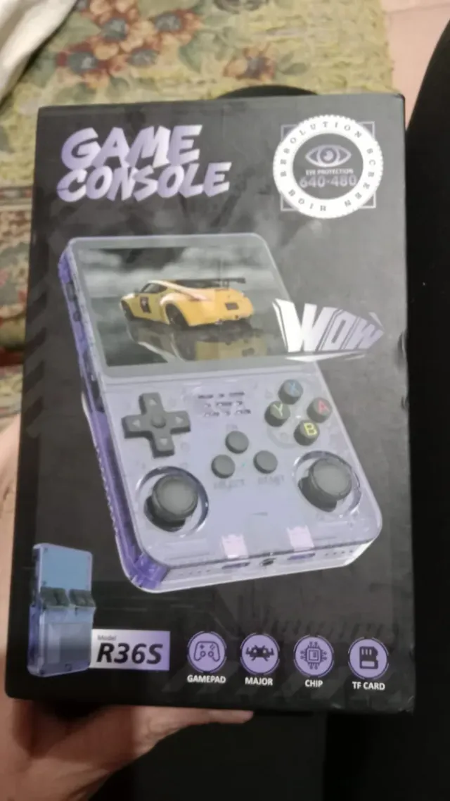 Videoconsola Retro R36S + 1000 Juegos