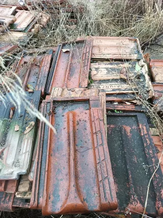 Teja plana alicantina usada