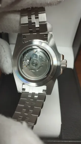 Reloj Seiko Mod GMT-Master II Pepsi Rojo Azul