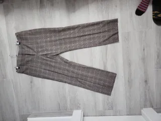Traje de cuadros chaqueta y pantalón