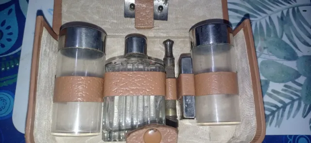 Neceser antiguo vintage afeitado